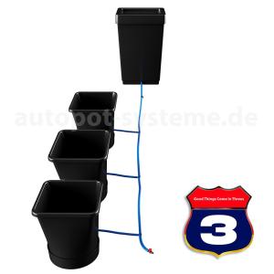 AutoPot 3Pot XL System inkl. 47L Wasserfass